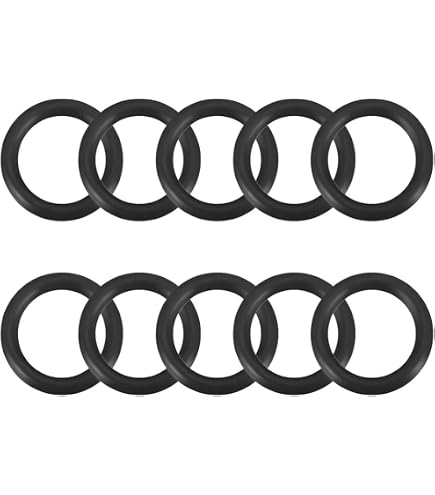 Sourcing Map 40 Stück Silikon O-Ring 8 Mm X 1,5 Mm – Rot, Hitzebeständig, Für Dichtungen In Auto, Maschinen & Sanitär