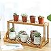 Produktbild Blumentopfhalter Blumenstand Massivholz Mehrschichtig Regal Innen Mini Balkon Desktop Kleiner Blumenständer