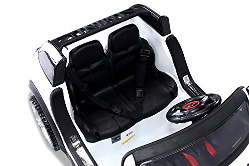 NEU Kinder Elektroauto Lizenzierter Original BMW Mini Beachcomber Lizenziert 2 x 45 Watt Motor Elektro Kinderauto Kinderfahrzeug (weiß)