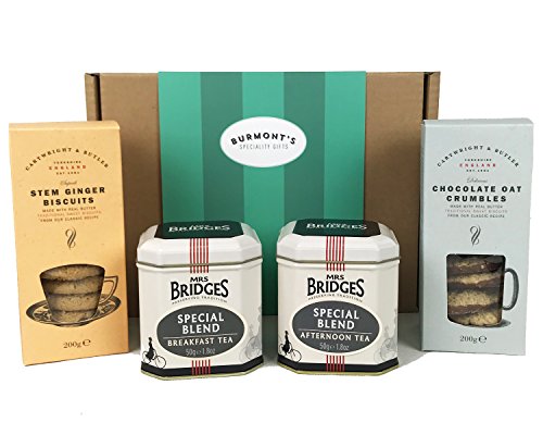 Cesta Tè E Biscotti Premium - Cesta In Esclusiva Per Burmont's