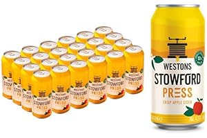 Westons Stowford Press Apple Cider, 4.5% ABV – 24 x 440 ml