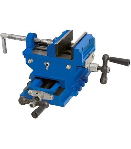 Étau D'établi KATSU 80mm Base Rotative 360° - Précision Mâchoires Trempées - Pour Perceuse Fraiseuse
