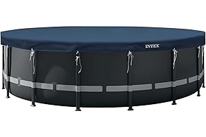 Intex - 28085 - Bâche Hiver Piscine Ronde diam 5,49m - Epaisseur 50/100
