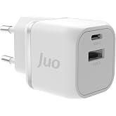 Juo 20w Gan Usb-c Usb-a Şarj Aleti Iphone & Ipad & Android Uyumlu Pd Qc4.0 Type-c Hızlı Şarj Cihazı