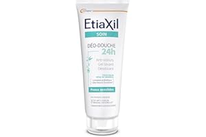 ETIAXIL - Déo-Douche - Gel Douche Transpiration Excessive - Corps - Peaux sensibles - 200 ml