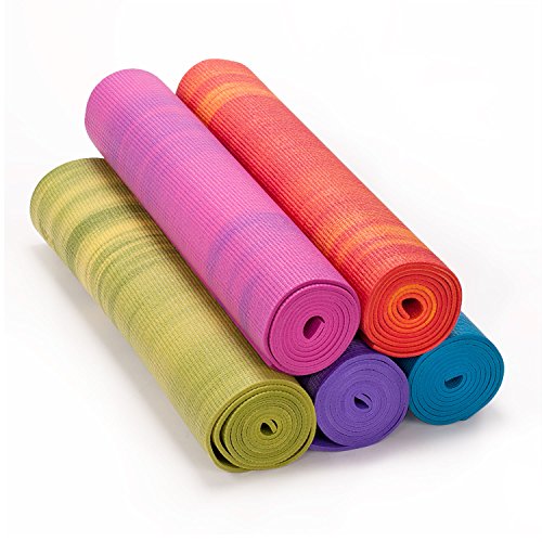Yogamatte GANGES, Allround-Matte für Yoga, Gymnastik & Pilates mit guter Dämpfung, griffig und rutschfest in 5 bunten Farben - 3