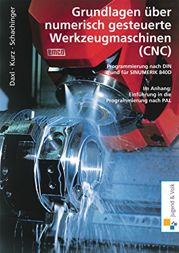 Download Grundlagen über numerisch gesteuerte Werkzeugmaschinen (CNC): Programmierung nach DIN und SINUMERIK 840D: Schülerband