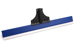 Epoxi Golvskrapa, 40cm Epoxiskrapa med 4mm Tänder Skårad Skrapa för Självutjämning Cement Uretan Epoxi Golvskrapa för Proffs