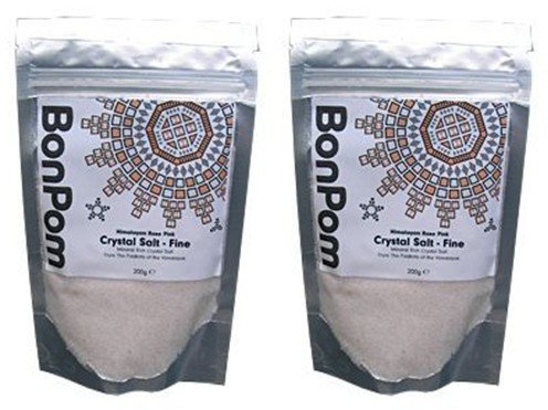 (2 Pack) - BonPom - Himalayan salt fine | 200g | 2 PACK BUNDLE