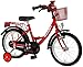 Produktbild Kinderfahrrad 16" Zoll (=40,6cm) MARIECHEN rot Stützräder + Seitenständer