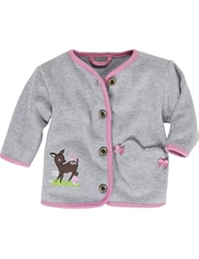 Schnizler Baby-Mädchen Jacke Fleecejacke Reh, Oeko-Tex Standard 100
