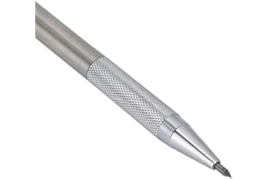 VEEU Gravierstift, Glasritzer, Wolframstahl Breite Anwendung für Schneidarbeiten im Haushalt Keramikplattengravur Glasschneiden(Silber)