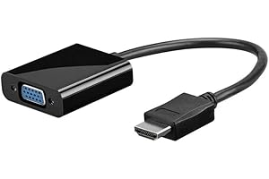 Goobay 68793 HDMI Vers Adaptateur VGA, Nickelé, Femelle, Type A