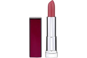 Maybelline New York Color Sensational Smoked Roses Szminka do ust nawilżająca z satynowym wykończeniem, 340 Blushed Rose, 4,4 g