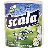 Scala Bobina Asciugatutto di 400 Strappi - 1 Pezzo