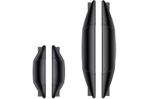 ASUDARO Auto Türkantenschutz 4 Stück Autotür Schutz Stoßstange, Universal Türkantenschoner Autotür Kantenschutz Protektoren Anti Kollisionsschutz Stoßschutz Autotür Kantenschutz Aufkleber,Schwarz