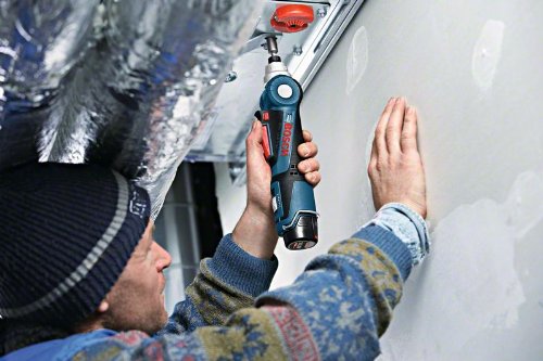 Bosch Professional GWI 12V-5 Akku-Winkelschrauber (2x 2, 0 Ah, 5 Kopfpositionen, 12V, L-BOXX) 0601360U0D - 2