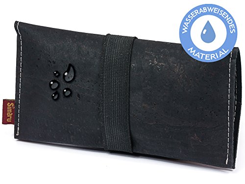 SIMARU Tabaktasche Drehertasche aus stabilem Kork, ideal für deinen Drehtabak / Tabak, Tabakbeutel bzw. Tasche in vielen Farben erhältlich, Tabaketui für Herren und Damen - 2