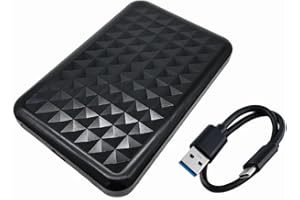 Premier IT Mini External Hard Drive (1TB) Slim USB 3.1 Type-C HDD Compatible with PC, Laptop, Mac, PS5, Xbox - Plug & Play Backup, Storage, Photos, Movies, Games