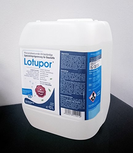 Preisvergleich Produktbild Lotupor® Stein- und Fassadenimprägnierung 10 Liter