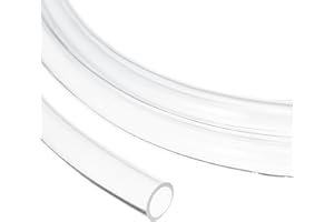 sourcing map Clear PVC Tubing, 8mm ID x 10.10mm OD - 7.5ft PVC Tube Lightweight Vinyl Hose, Transparent Flexible Plastic Water Tubing for Air Oil Water Transfer Aquarium Irrigation