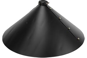 CUQUE Clapet écureuil déflecteur écureuil en acier galvanisé extérieur pour mangeoire à oiseaux