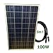Produktbild 100 W 12 V Solarpanel Photovoltaik Kabel 5 m