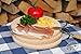 Produktbild Schneidebrett 3x - massive Holz-Picknick-Set / Picknicksets, hochwertige ca. 16 mm starke Picknick-Holzbrett rund-oval 25 cm / abgerundete Kanten, Holzbrettchen groß rund, klassischer mit Chromhenkel natur, Maße rund je ca. 25 cm Durchmesser & 1x viereckig ca. 37 cm x 20 cm, neu als Bruschetta-Servierbrett, Brotzeitbrett mit Griff,Bayerisches Brotzeitbrettl, Schneidebretter, Anrichtebretter, Frühstücksbretter, Brotzeitbretter, Steakteller schinkenbrett rustikal, tolles Geschenk