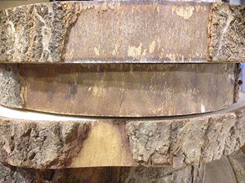 Große Natural Wood Log Scheibe Baumrinde Hochzeits-Tabellen-Mittelstück Tortenständer - 2