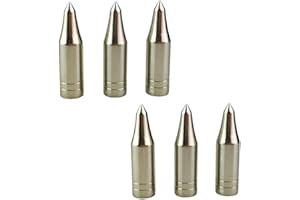 ZSHJG Tir à l'arc Point de la flèche Boradheads de Chasse Points de Champ de Flèche Pointes de Flèches pour ID 8mm pour Flèches en Bois de Bambou