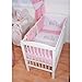 RED KITE Hello Ernest Cosi Cot 4 Piece Bedding Set (Pink)