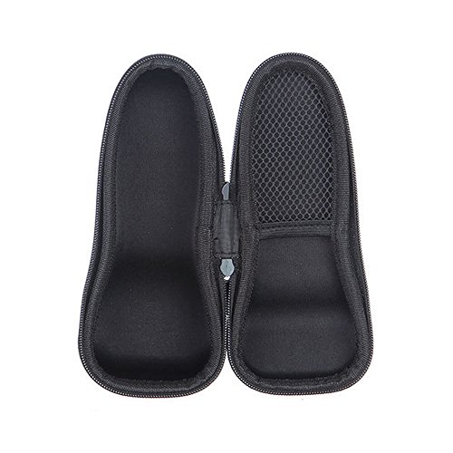 travelmall Travel Wasserdichtes PU-Leder EVA Hart Schutzhülle Rasierern Case Tasche Box Organizer für Philips braun Panasonic FLYCO Rasierer - 4