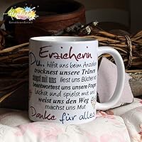 Kaffeebecher ~ Tasse - Erzieherin ~ Weihnachten Geschenk