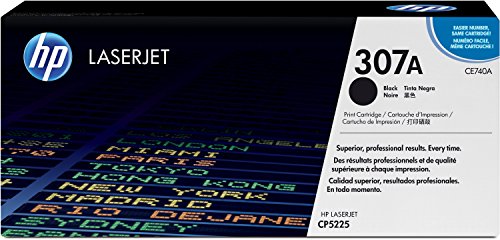 HP 307A (CE740A) Schwarz Original Toner für HP Color Laserjet Pro CP5225