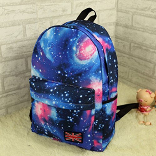 preup Zaino Zaino per la scuola City Zaino Zaino per il tempo libero Sport tasche England Flag, Blau