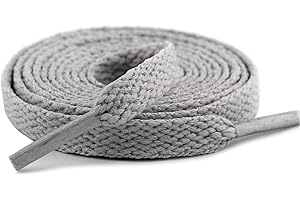 HQ-CLOUD Lacets Chaussures de Sport Plats et Larges 120 x 0.8 cm - Couleur Au choix