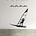 Produktbild Surfboard Vinyl Wall Sticker Surfing Water Sport Wall Decal Beach Style Home Decor Removable Surfing Lover Gift Wallpaper  57x60cm