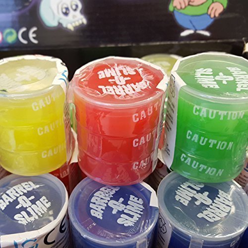 8 x Schleim Dose Tonne Glibber Slime Bunt Mitgebsel Geburtstag