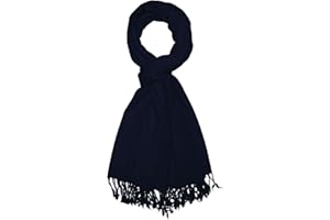 LORENZO CANA Sciarpa da uomo di lusso, 50% cashmere, 50% lana di agnello merino