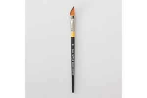 DALER ROWNEY Daler-Rowney System3 Acrylic Brush, Synthetic Hair, Short Handle, Sword, 1/2in