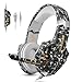 Produktbild ECOOPRO PS4 Headset, Gaming Kopfhörer mit Mikrofon, LED leuchtet Lautstärke & Stummschaltung für PS4, PC, Laptop, Tablets und alle Smartphones, ein Microsoft Adapter ist erforderlich, wenn für Xbox One (Camouflage)