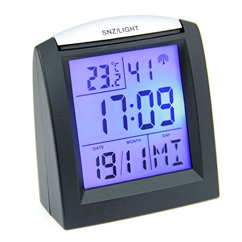 Preisvergleich Produktbild Radiowecker, 2 Alarme, Snoozefunktion, Temperaturanzeige