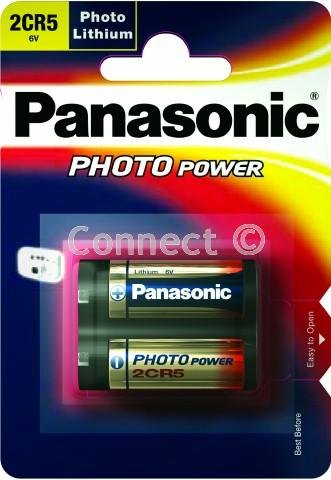 Panasonic 2Cr5M Photo Lithium Batteries