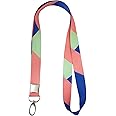 AccuPrints Pack of 2 Lanyard for ID Card or Identity Card for id Card Holder Badge for Office PVC yo yo retractors Cards Retractor lanyards Keys Unisex
