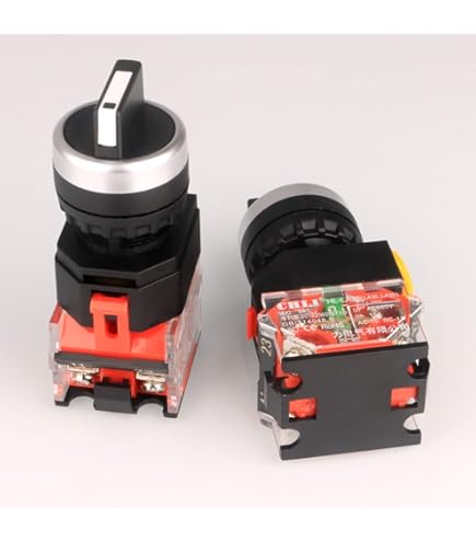 Interruptor Selector De Reinicio Automático De 3 Posiciones De 22 Mm Con Largo La38 A 20bx33 Interruptor Selector De Reinicio Automático De 3 Posiciones De 22 Mm Con Largo La38 A 20bx33