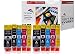 Produktbild 10 Druckerpatronen mit Chip Kompatibel zu Canon CLI8 & PGI5 Canon Pixma IP-3300 , IP-3500 , IP4200 , IP4300 , IP5200 , IP4500 , IP5200R , IP5300 , MP500 , MP510 , MP530 , 600 , MP600R , MP810 , MP830