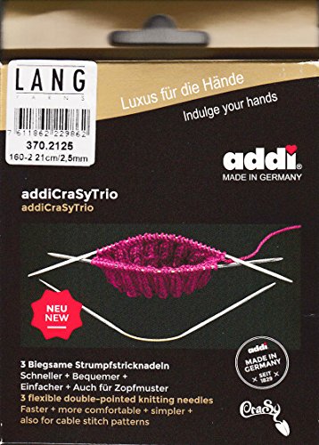 Preisvergleich Produktbild addi CrasyTrio Strumpfstricknadeln Stärke 3