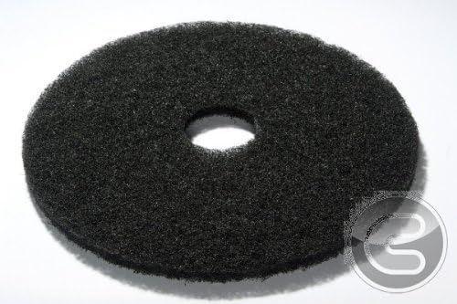 Contico 17 inch Floor Pad Black Pack of 5 F17BK