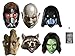 Produktbild Marvel Guardians of the Galaxy Karte Partei Gesichtsmasken (Maske) Packung von 6 ( Drax, Rocket, Groot, Gamora, Ronan und Peter Quill) - Enthält 6X4 (15X10Cm) starfoto
