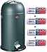 Produktbild Wesco Kickmaster Soft Graphit 33-Liter Mülleimer + 56 Stück optimal passende Müllbeutel